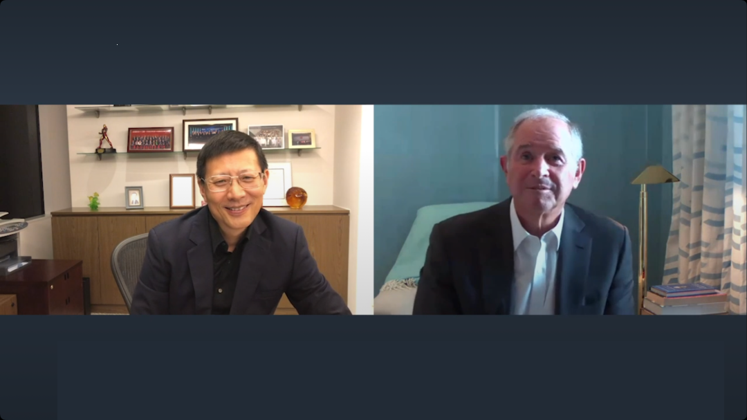Neil Shen and Stephen Schwartzman