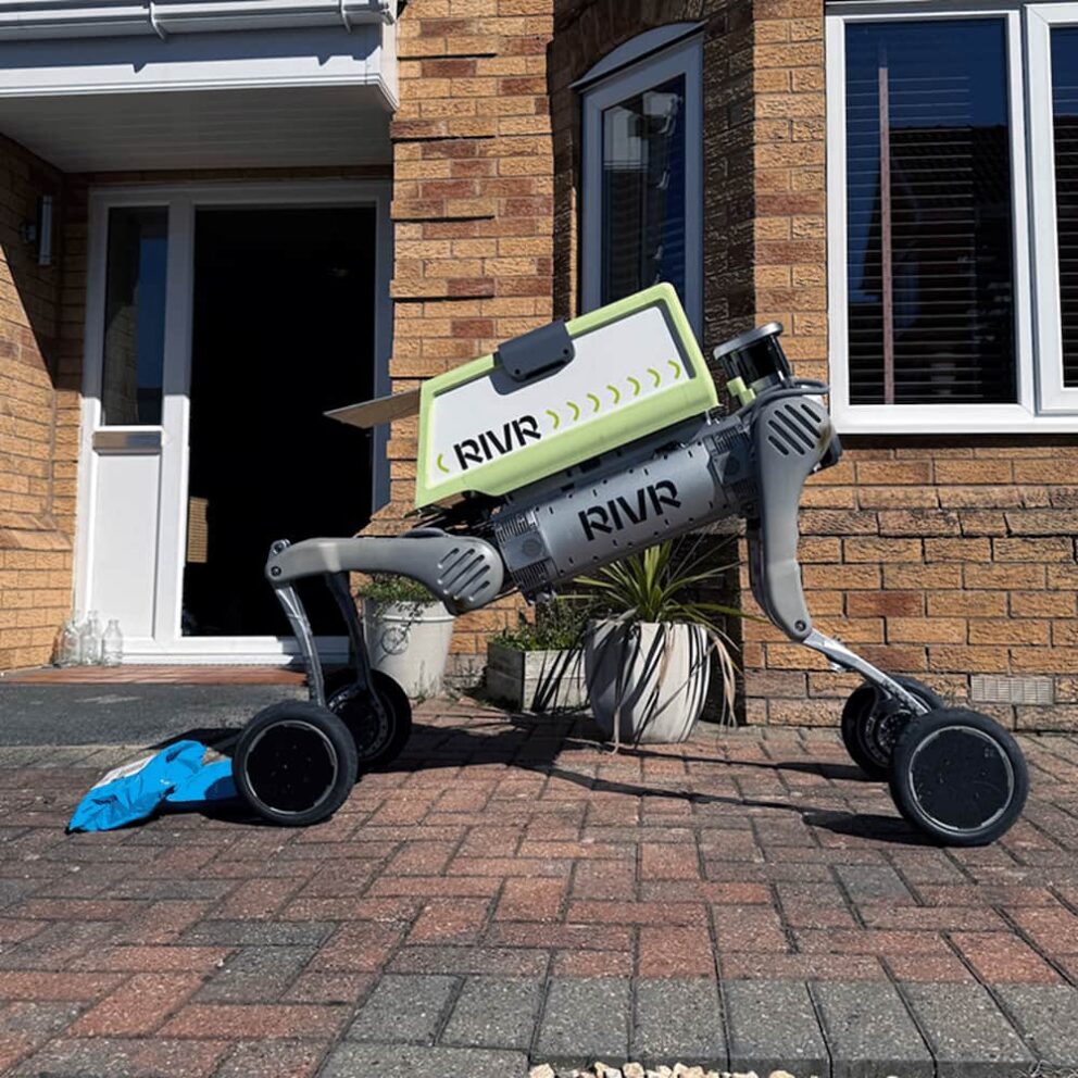 RIVR delivery robot